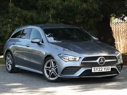Grey Used 2022 Mercedes CLA220 AMG Line Premium Sedan | £25,498 (Fair price)