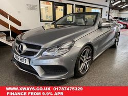 Silver Used 2015 Mercedes E350 AMG line Cabriolet | £10,990 (Fair price)