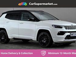 White/black Used 2023 Jeep Compass SUV | £17,097 (Fair price)