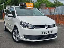 White Used 2013 VW Touran SE MPV | £5,595 (Super price)
