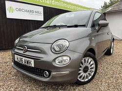 Grey Used 2016 Fiat 500 Lounge Hatchback | £5,795 (Fair price)