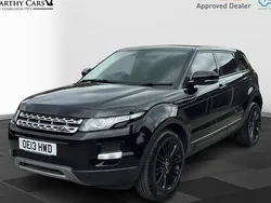 Black Used 2013 Land Rover Range Rover evoque Prestige Hatchback | £9,495 (Fair price)