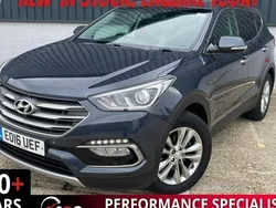 Blue Used 2016 Hyundai Santa Fe Premium SUV | £8,000 (Good price)