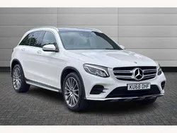 White Used 2018 Mercedes GLC220 AMG Line Premium SUV | £23,795 (A bit pricey)