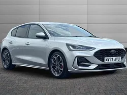 Silver Used 2024 Ford Focus ST-Line X Hatchback | £20,299 (Fair price)