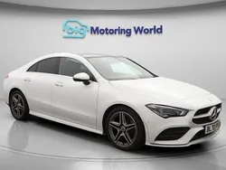 White Used 2020 Mercedes CLA180 AMG line Sedan | £23,712 (Fair price)