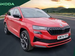Red Used 2024 Skoda Karoq SportLine SUV | £30,690 (Fair price)