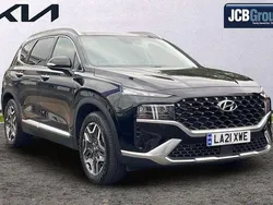 Black Used 2021 Hyundai Santa Fe Ultimate SUV | £29,495 (Fair price)