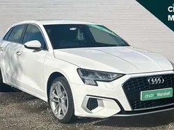 White Used 2022 Audi A3 e-tron Sport Hatchback | £17,803 (Good price)