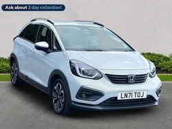 White Used 2021 Honda Jazz Hybrid Hatchback | £16,052 (Fair price)