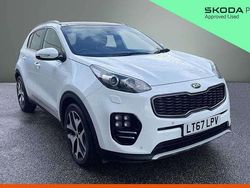 White Used 2017 Kia Sportage GT-Line S SUV | £13,295 (Fair price)