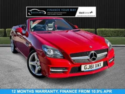 Red Used 2011 Mercedes SLK200 Sport Edition Cabriolet | £7,695 (Fair price)