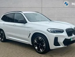 White Used 2022 BMW iX3 M Sport SUV | £29,997 (Fair price)