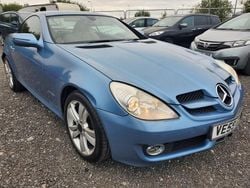 Blue Used 2009 Mercedes SLK200 Cabriolet | £2,000 (Good price)