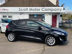 Black Used 2017 Ford Fiesta Titanium Hatchback | £9,499 (Fair price)