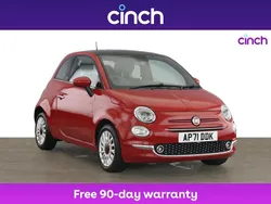 Red Used 2021 Fiat 500 Red Hatchback | £9,999 (Fair price)