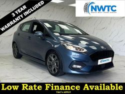Blue Used 2019 Ford Fiesta ST-Line Hatchback | £8,995 (Fair price)