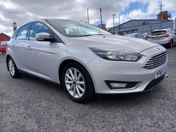 Silver Used 2015 Ford Focus Titanium Hatchback | £3,995 (Fair price)