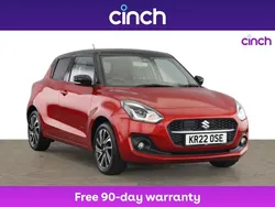 Red Used 2022 Suzuki Swift SZ5 Hatchback | £12,599 (Fair price)