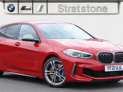 Red Used 2021 BMW M135 Comfort Edition Hatchback | £24,794 (Fair price)