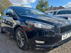Black Used 2017 Ford Focus ST-Line Hatchback | £8,995 (Good price)