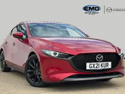 Red Used 2021 Mazda 3 Inclusive Hatchback | £18,695 (Fair price)