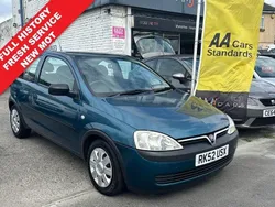 Blue Used 2002 Vauxhall Corsa Comfort Hatchback | £1,295