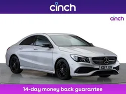 Silver Used 2017 Mercedes CLA220 AMG line Sedan | £14,249 (Fair price)