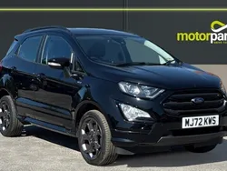 Agate black metallic Used 2022 Ford Ecosport ST-Line SUV | £12,500 (Good price)