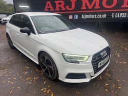 White Used 2019 Audi S3 Sportback Black Edition Hatchback | £24,990
