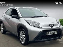 Silver Used 2023 Toyota Aygo PURE Hatchback | £12,059 (Fair price)