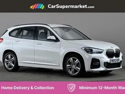White Used 2021 BMW X1 M Sport SUV | £21,697 (Fair price)
