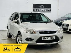 Silver Used 2008 Ford Focus Titanium Hatchback | £2,500 (Fair price)