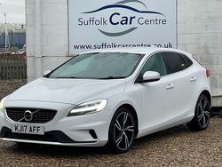White Used 2017 Volvo V40 R-Design Pro Hatchback | £8,695 (Fair price)