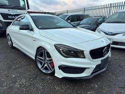 White Used 2014 Mercedes CLA45 AMG AMG Coupe | £17,995 (Fair price)