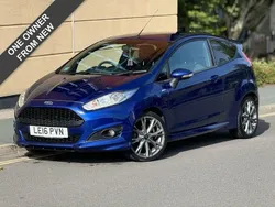 Blue Used 2016 Ford Fiesta ST-Line Hatchback | £6,495 (A bit pricey)