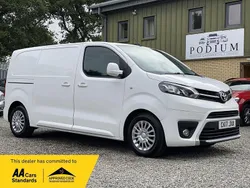 White Used 2017 Toyota Proace Comfort Van | £9,490 (A bit pricey)