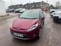 Red Used 2009 Ford Fiesta Titanium Hatchback | £1,995 (Good price)