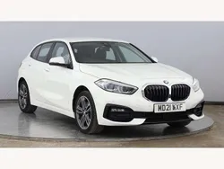 White Used 2021 BMW 118 Sport Line Hatchback | £17,995 (Fair price)