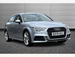 Silver Used 2020 Audi A3 S-Line Hatchback | £22,250 (Fair price)
