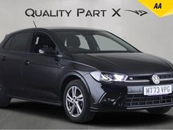 Black Used 2023 VW Polo R-line Hatchback | £16,373 (Fair price)