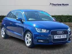 Blue Used 2016 Audi A1 Sport Hatchback | £10,499 (Fair price)