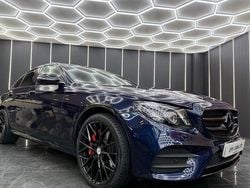 Blue Used 2020 Mercedes E400 AMG line Sedan | £26,379 (Good price)