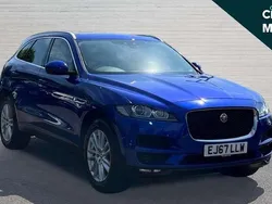 Blue Used 2017 Jaguar F-Pace Portfolio SUV | £18,498 (Good price)