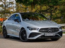 Silver New 2025 Mercedes CLA200 AMG Line Premium Plus Coupe | £41,298 (Fair price)