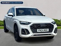 White Used 2024 Audi Q5 S-Line SUV | £36,118 (Good price)
