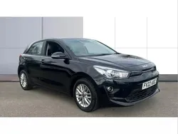 Black Used 2022 Kia Rio 2 Hatchback | £11,952 (Fair price)