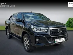 Black Used 2021 Toyota HiLux Pickup | £22,829 (A bit pricey)