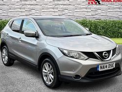 Silver Used 2014 Nissan Qashqai Acenta Premium SUV | £4,500 (Fair price)