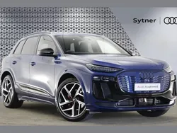 Blue Used 2024 Audi Q6 e-tron Advanced SUV | £61,000